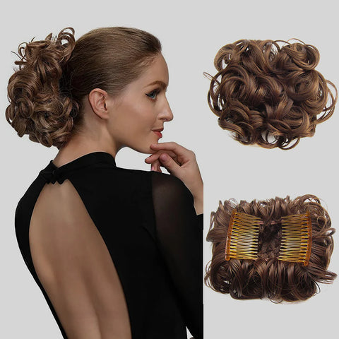 Instant Volume™ Elegant Clip In Wedding Bun