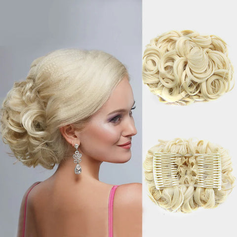 Instant Volume™ Elegant Clip In Wedding Bun