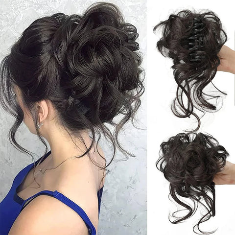 Instant Volume™ Claw Clip Messy Bun