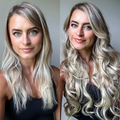 Brown to Platinum Ash Blonde™ Halo