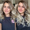 Brown to Platinum Ash Blonde™ Halo