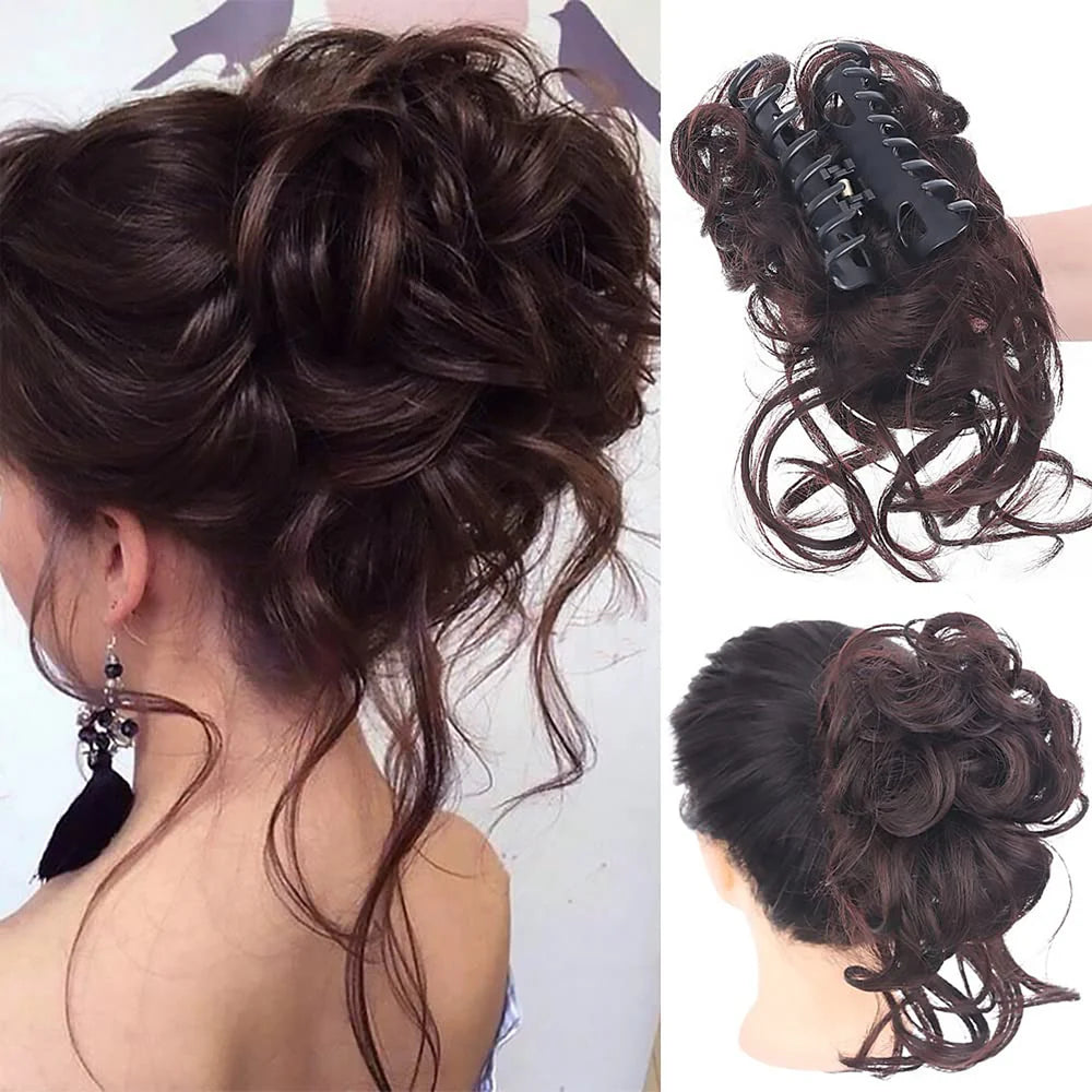 Instant Volume™ Claw Clip Messy Bun