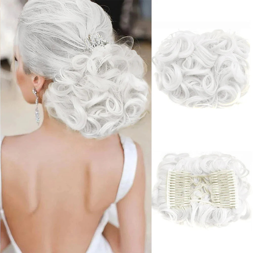 Instant Volume™ Elegant Clip In Wedding Bun