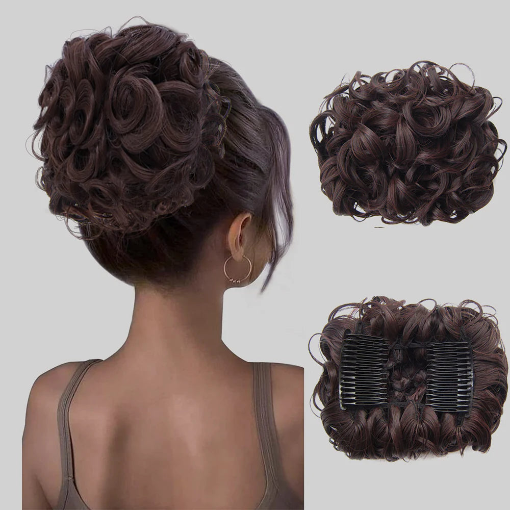 Instant Volume™ Elegant Clip In Wedding Bun