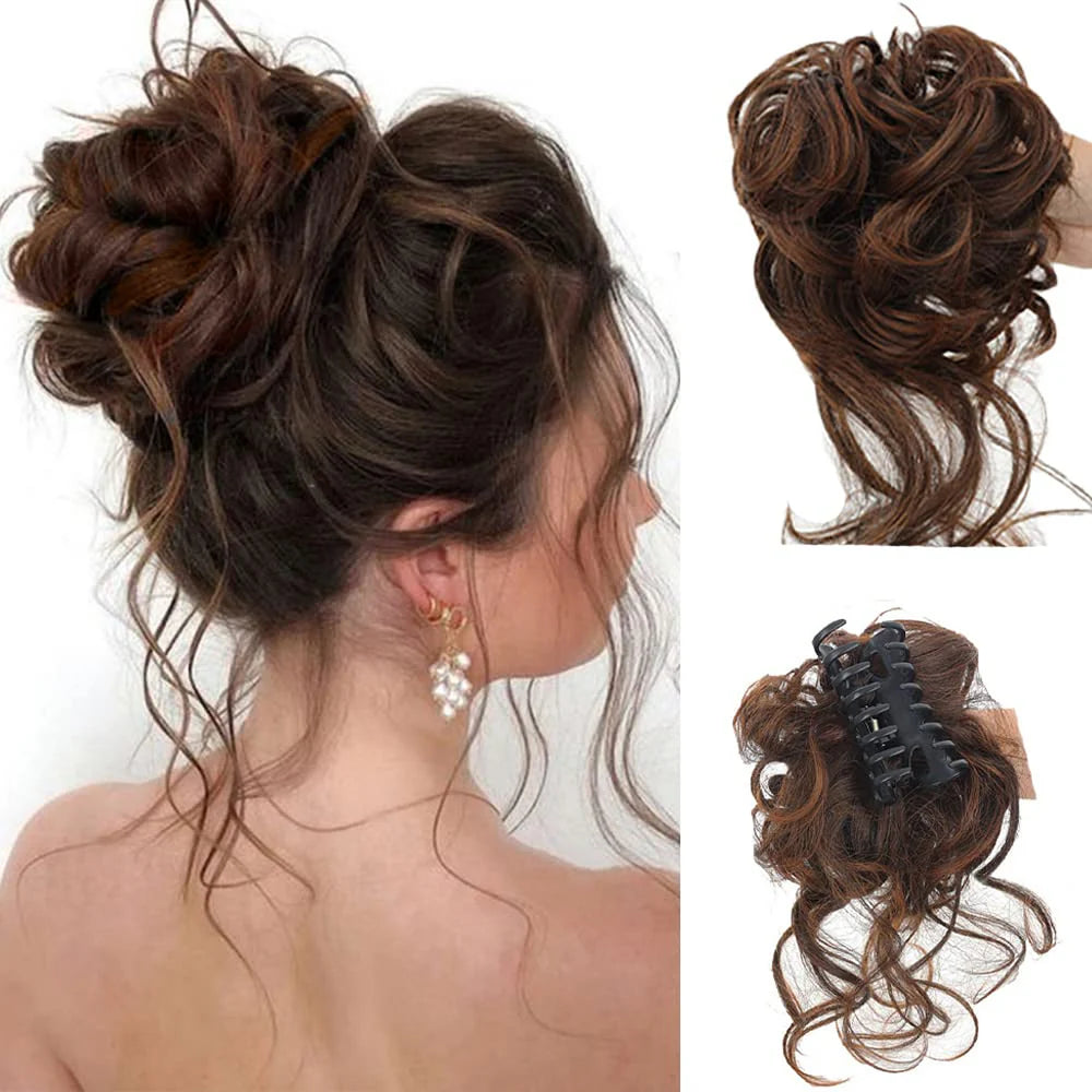 Instant Volume™ Claw Clip Messy Bun