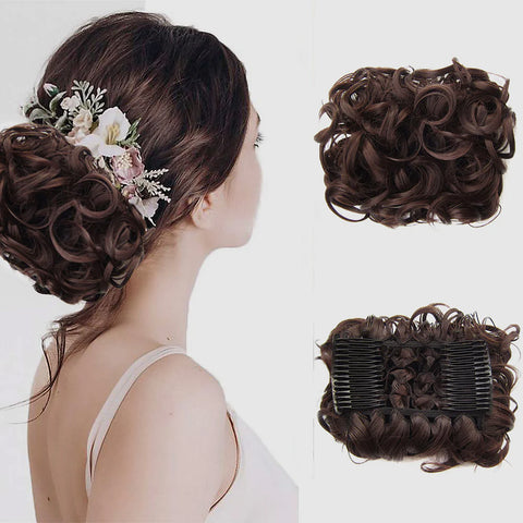 Instant Volume™ Elegant Clip In Wedding Bun