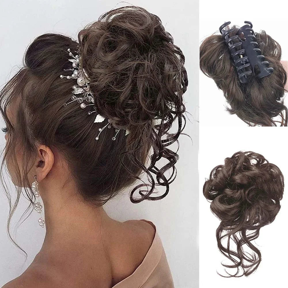 Instant Volume™ Claw Clip Messy Bun