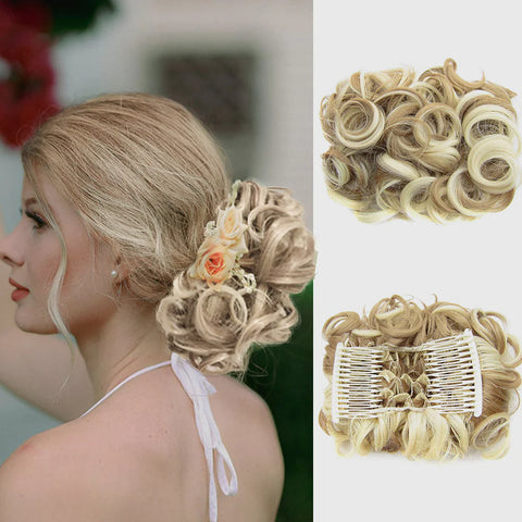 Instant Volume™ Elegant Clip In Wedding Bun