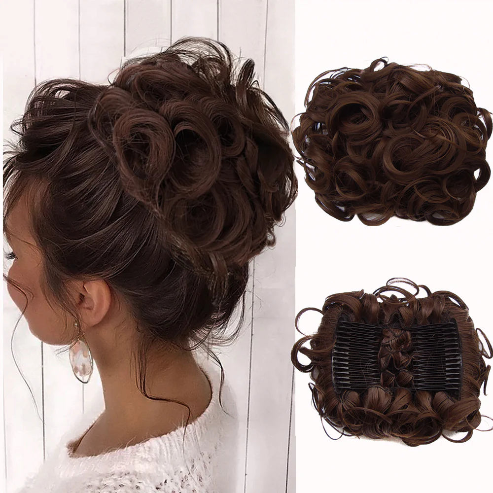 Instant Volume™ Elegant Clip In Wedding Bun