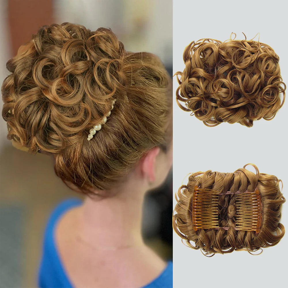 Instant Volume™ Elegant Clip In Wedding Bun