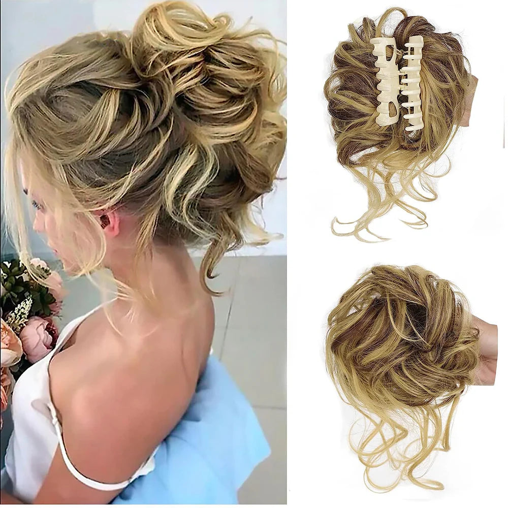 Instant Volume™ Claw Clip Messy Bun