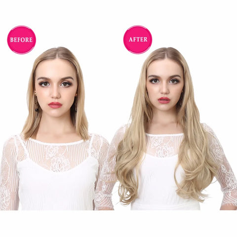 Instant Volume™ Wavy U-Part Clip In Hair Piece 24