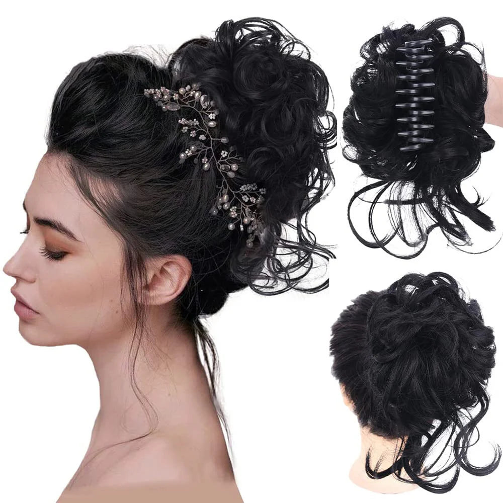 Instant Volume™ Claw Clip Messy Bun