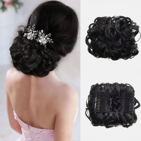 Instant Volume™ Elegant Clip In Wedding Bun