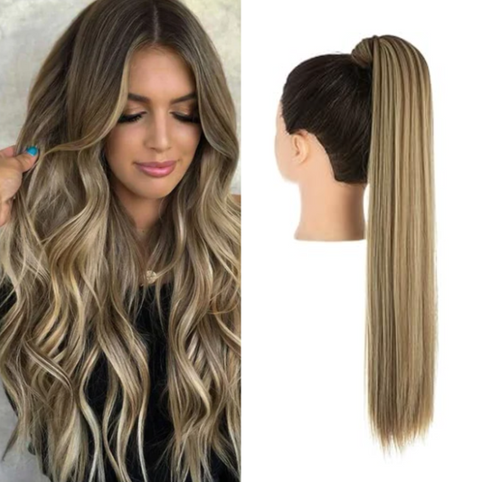 Medium Ash Brown Ash Blonde™ Ponytail