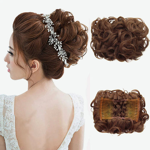 Instant Volume™ Elegant Clip In Wedding Bun