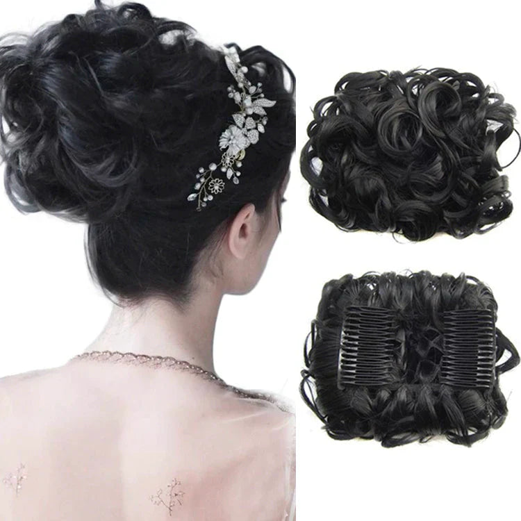 Instant Volume™ Elegant Clip In Wedding Bun