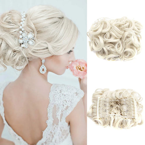 Instant Volume™ Elegant Clip In Wedding Bun