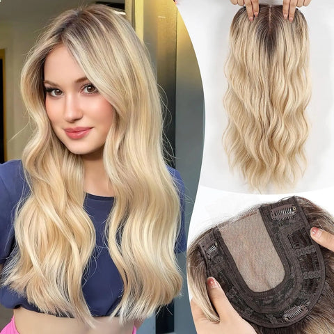 Instant Volume™ Clip In Crown Topper 20