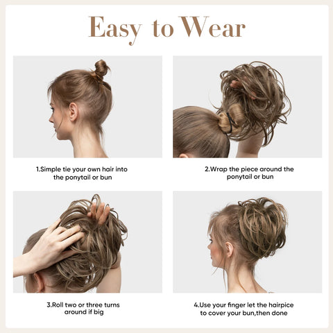 Instant Volume™ Scrunchy Messy Bun