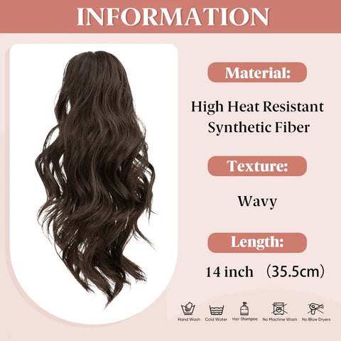 Instant Volume™ Wavy Claw Clip Ponytail 14