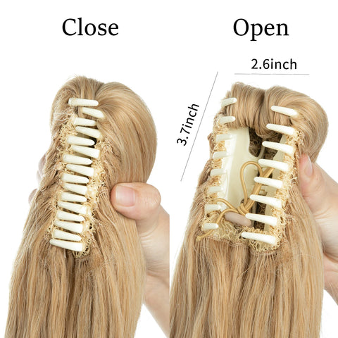 Instant Volume™ Claw Clip Wave Ponytail 14