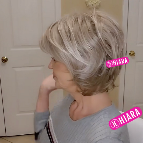 Roxy | Platinum Blonde Pixie Wig