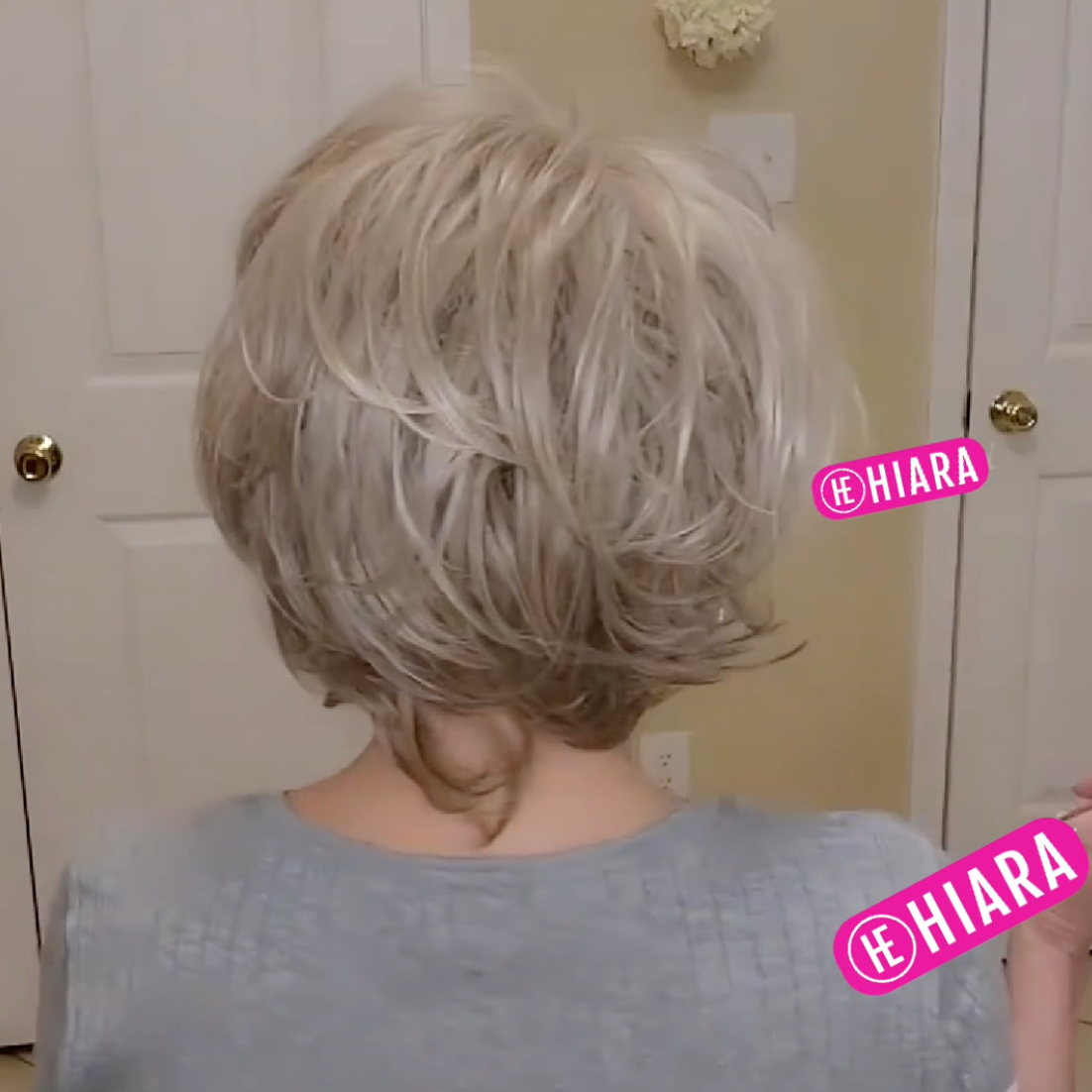 Roxy | Platinum Blonde Pixie Wig