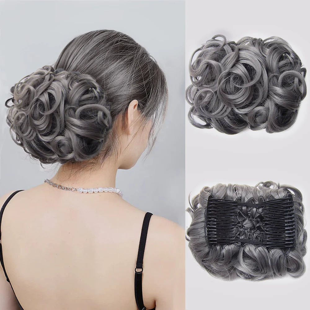 Instant Volume™ Elegant Clip In Wedding Bun