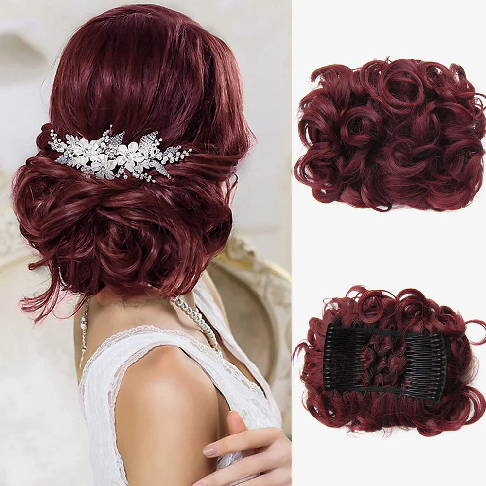 Instant Volume™ Elegant Clip In Wedding Bun