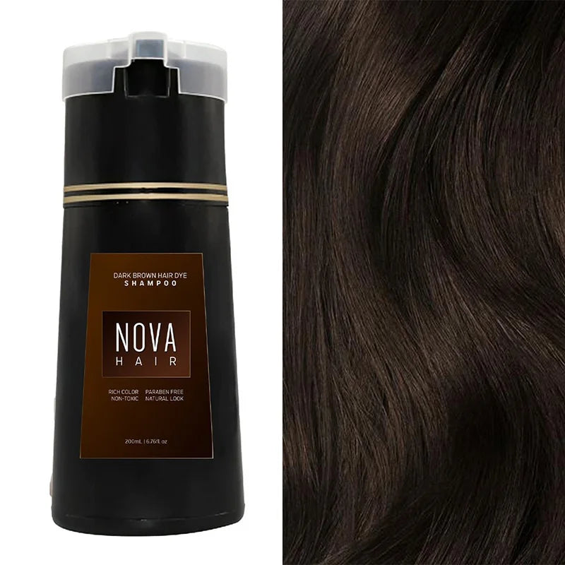 Nova™ Shampoo-Farbe für ergrauendes Haar