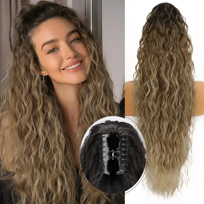 Instant Volume™ Curly Claw Clip Ponytail 30